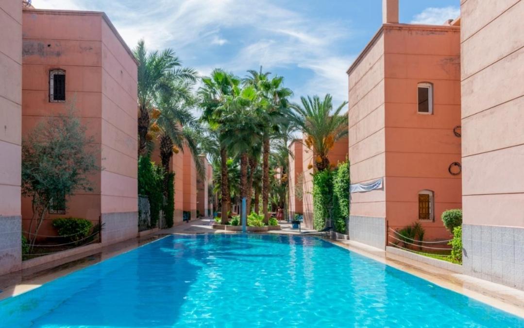 Riad Canne A Sucre Appartement Marrakesh Buitenkant foto